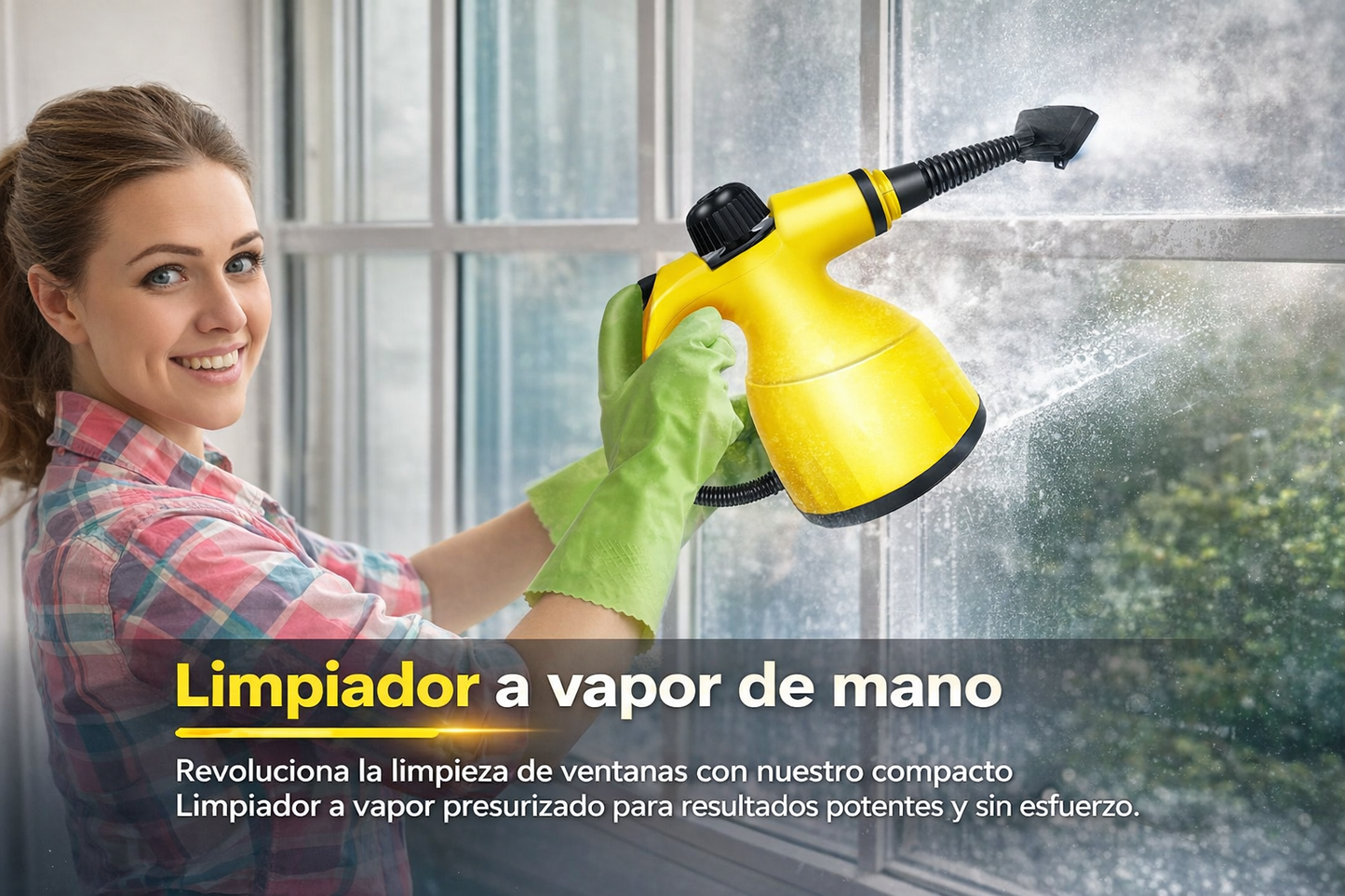 Limpiador a Vapor Portátil